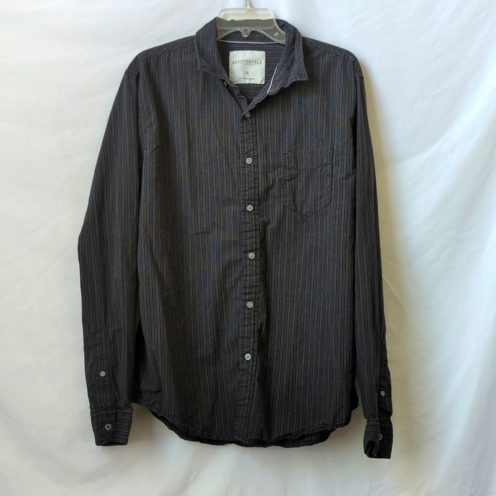 Striped Button Up Shirt
